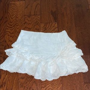 Princess Polly White Skirt